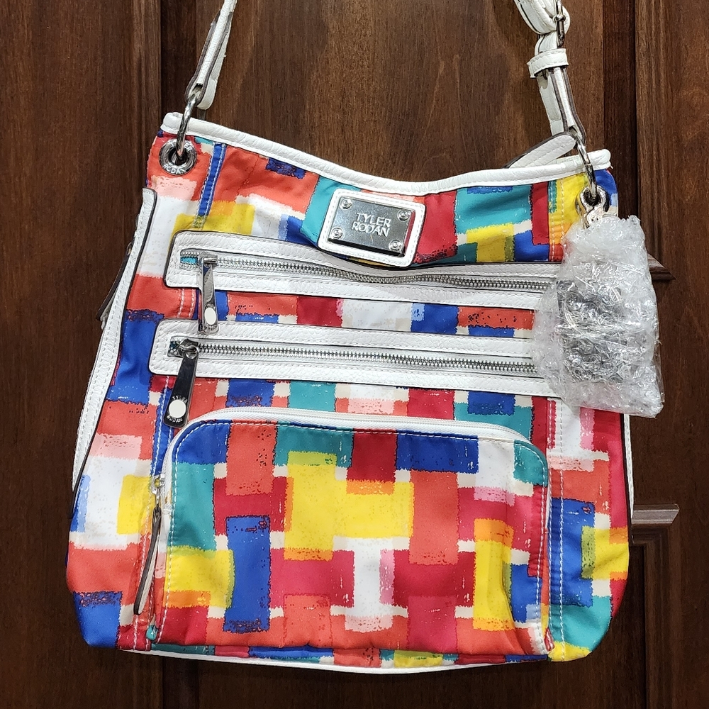 Tyler Rodan colorful cross bag purse